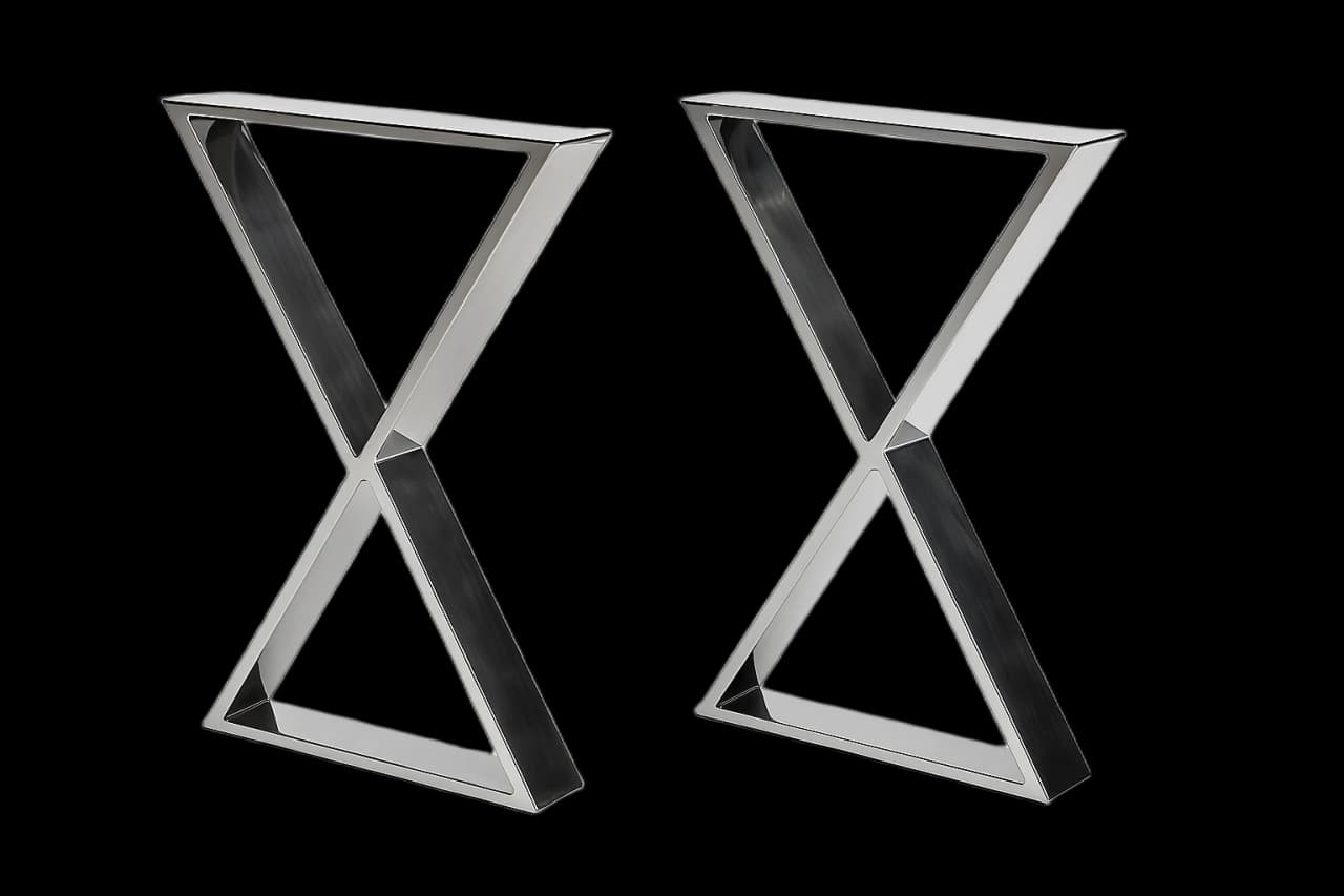 x-polished-stainless-table-legs